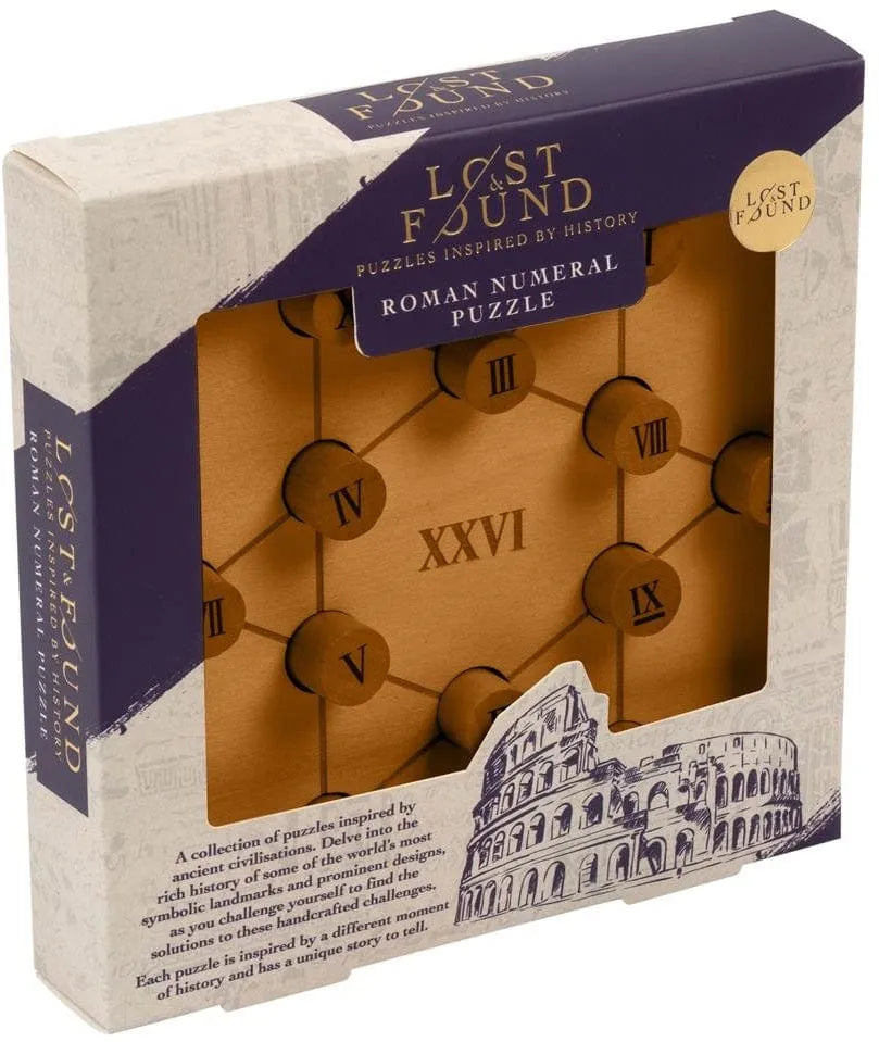 Roman Numeral Puzzle-Galvosūkiai-Brain Games LT