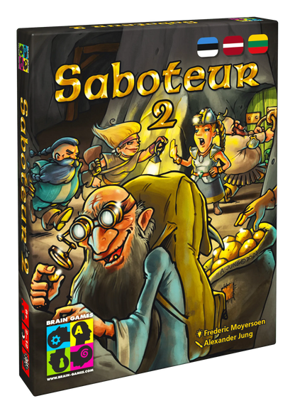Saboteur 2 (Papildymas)-Stalo žaidimai-Brain Games LT