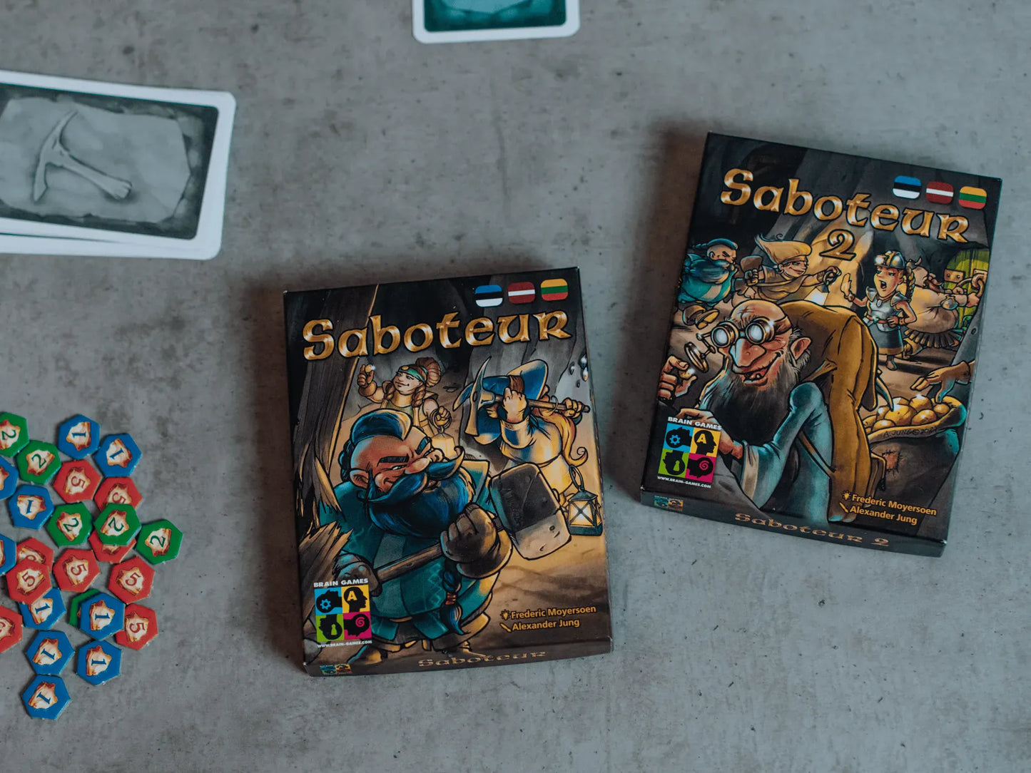 Saboteur-Stalo žaidimai-Brain Games LT