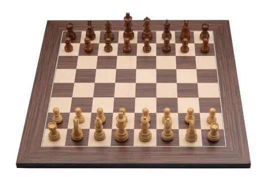 Šachmatai 40×40 cm su figūromis-Klasikiniai žaidimai-Brain Games LT