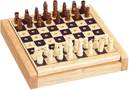 Šachmatai, Mini (Philos 2707)-Klasikiniai žaidimai-Brain Games LT