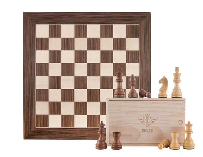 Philos Klasikiniai žaidimai Šachmatų rinkinys 50×50 cm su figūromis