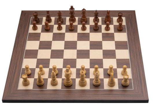 Šachmatų rinkinys 50×50 cm su figūromis-Klasikiniai žaidimai-Brain Games LT