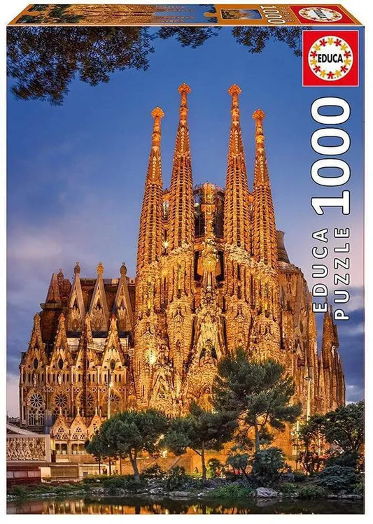 Sagrada Familia, 1000-Universalios dėlionės-Brain Games LT