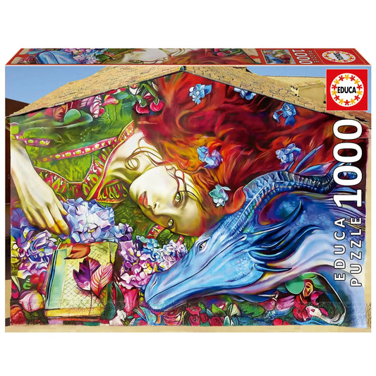 Sant Jordi, Lily Brick, 1000-Universalios dėlionės-Brain Games LT