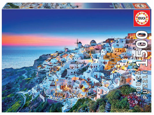 Santorini, 1500-Universalios dėlionės-Brain Games LT
