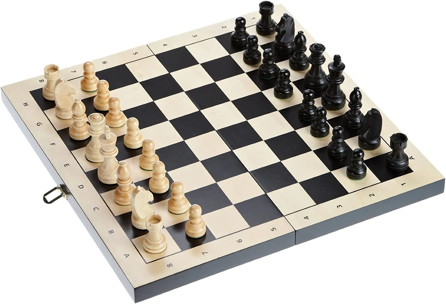Šaškės - šachmatai - nardai 44 mm (Philos 2514)-Klasikiniai žaidimai-Brain Games LT