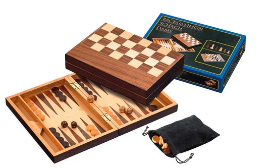 Šaškės, šachmatai, nardai (Philos 2508)-Klasikiniai žaidimai-Brain Games LT