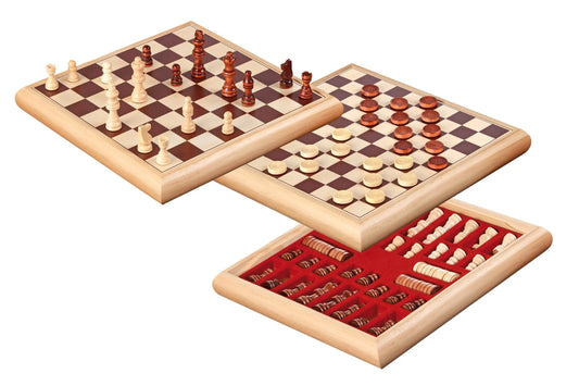Šaškės - šachmatai (Philos 2803)-Klasikiniai žaidimai-Brain Games LT