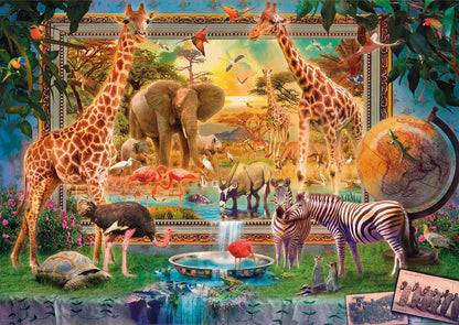 Savana Coming To Life, 4000-Universalios dėlionės-Brain Games LT
