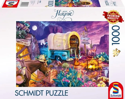 Schmidt Universalios dėlionės A charming Wild West campout, 1000