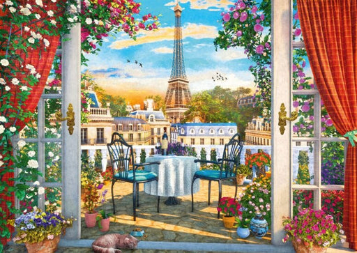 Schmidt Universalios dėlionės A terrace in Paris, 1000