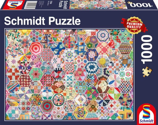 Schmidt Universalios dėlionės Amerikaanse patchwork quilt, 1000
