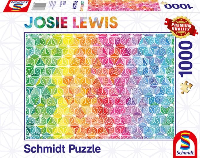 Schmidt Universalios dėlionės Colourful triangles, 1000