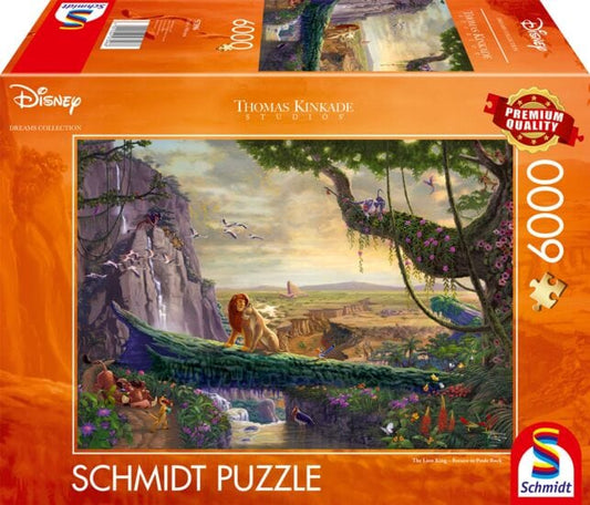 Schmidt Universalios dėlionės Disney - The Lion King - Return to Pride Rock, 6000