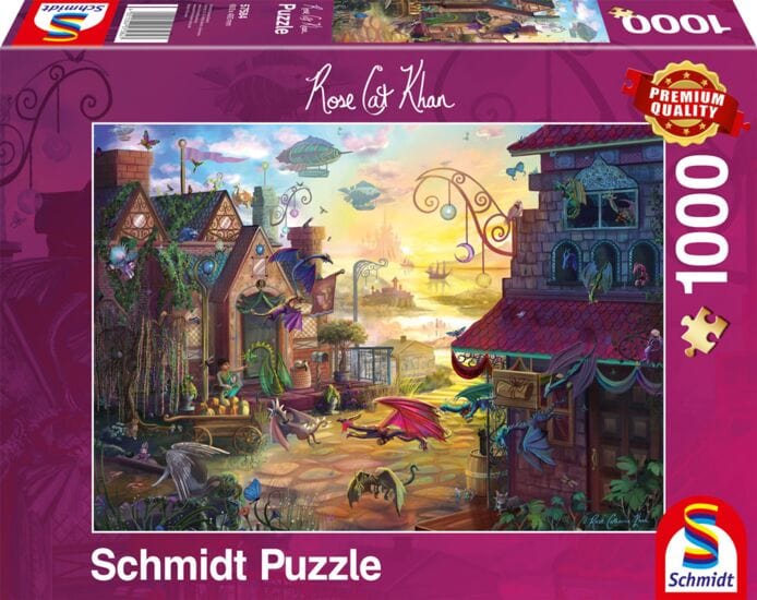Schmidt Universalios dėlionės Dragon Mail, 1000