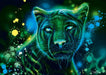 Schmidt Universalios dėlionės Neon Blue Green Panther, 1000