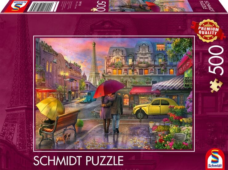 Schmidt Universalios dėlionės Parisian charm in the rain, 500