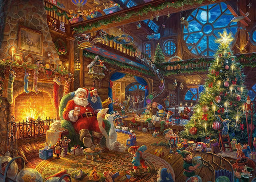 Schmidt Universalios dėlionės Santa Claus and his elves, Limited Edition, 1000