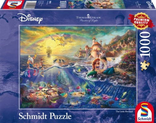 Schmidt Universalios dėlionės The Little Mermaid, Ariel, 1000