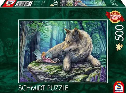 Schmidt Universalios dėlionės The wolf and the elf, 500