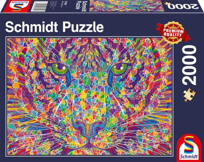 Schmidt Universalios dėlionės Wild at heart – Tiger, 2000