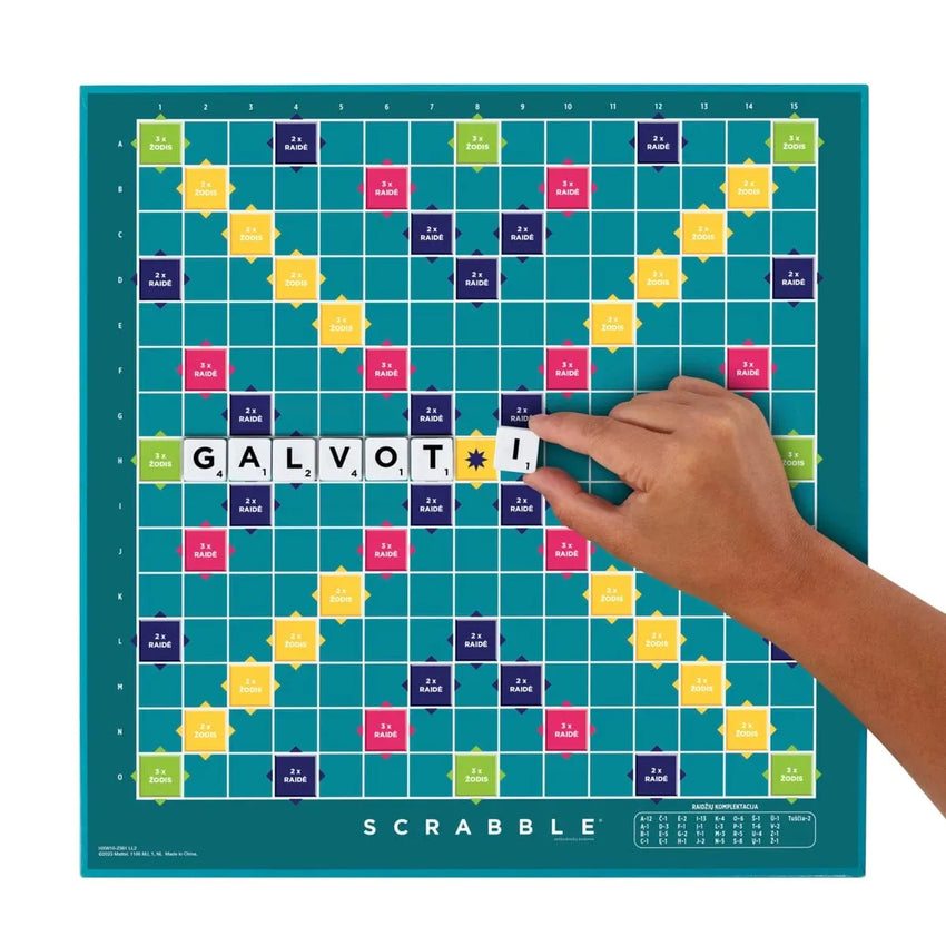 Scrabble 2 in 1-Stalo žaidimai-Brain Games LT