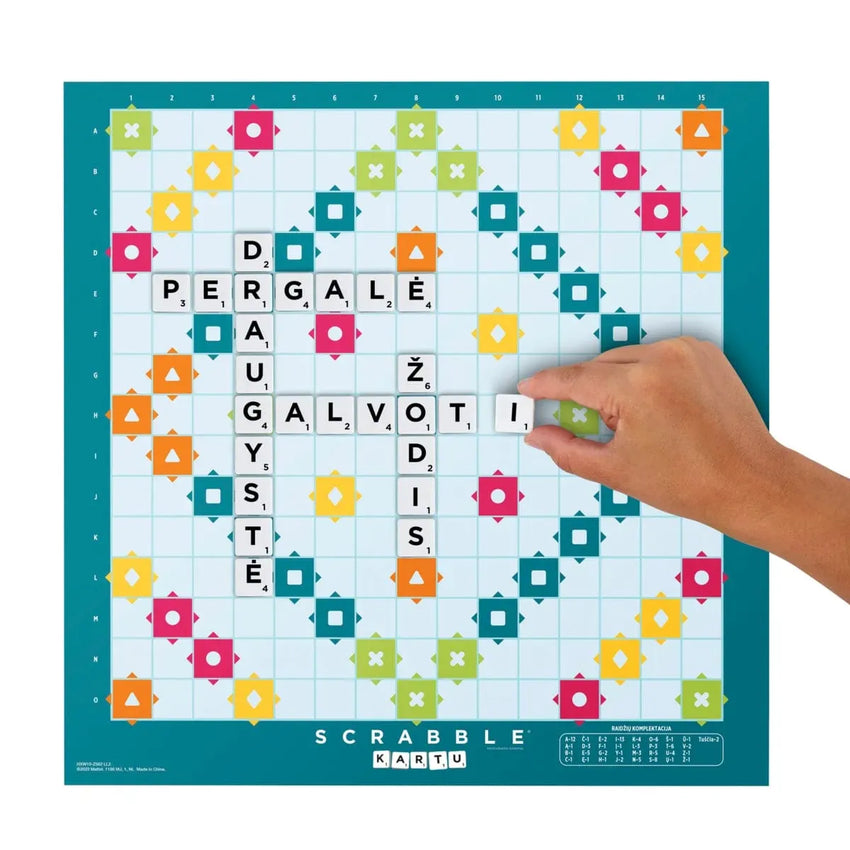 Scrabble 2 in 1-Stalo žaidimai-Brain Games LT