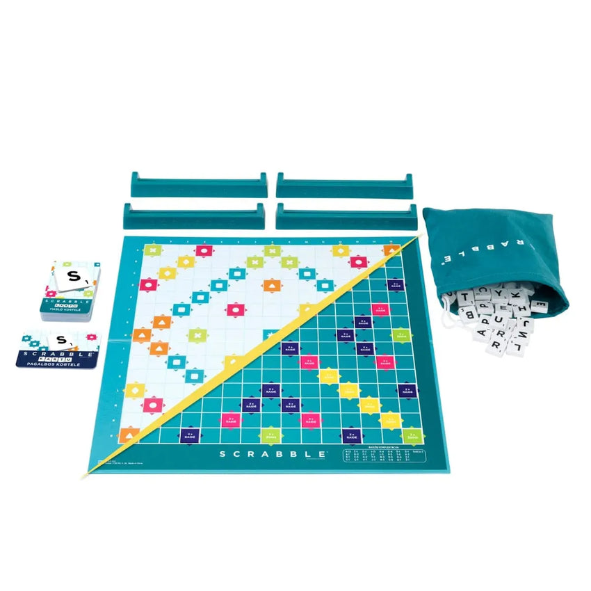 Scrabble 2 in 1-Stalo žaidimai-Brain Games LT