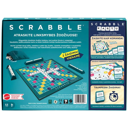 Scrabble 2 in 1-Stalo žaidimai-Brain Games LT