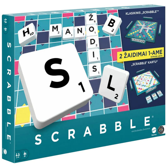 Scrabble 2 in 1-Stalo žaidimai-Brain Games LT