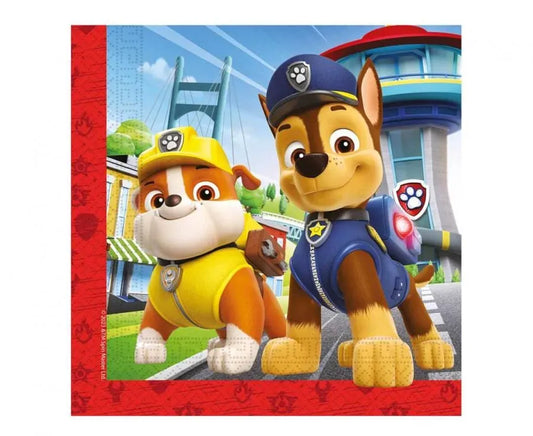 Servetėlės Paw Patrol Rescue Heroes, 33 x 33 cm-Kita-Brain Games LT