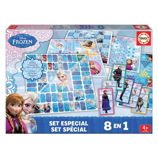 Set 8 In 1 Frozen 2-Vaikiškos dėlionės-Brain Games LT