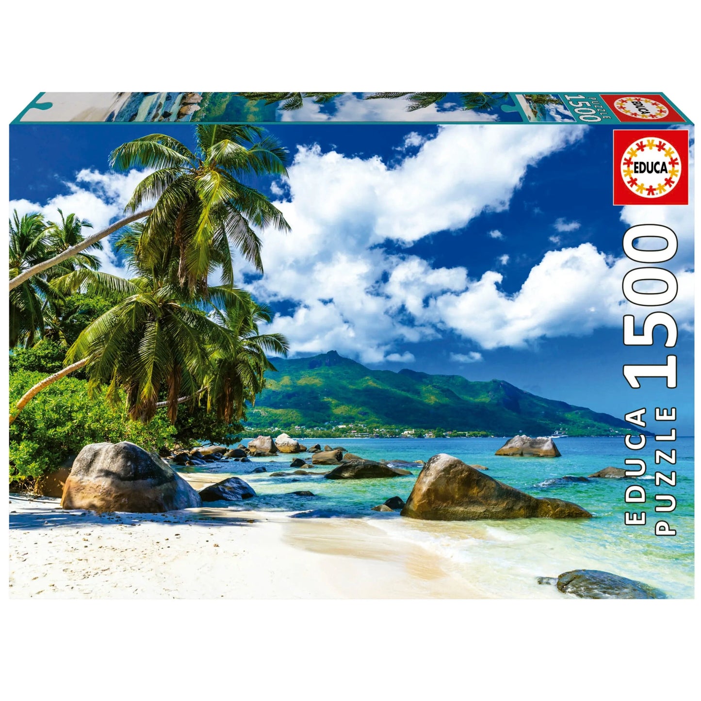 Seychelles, 1500-Universalios dėlionės-Brain Games LT