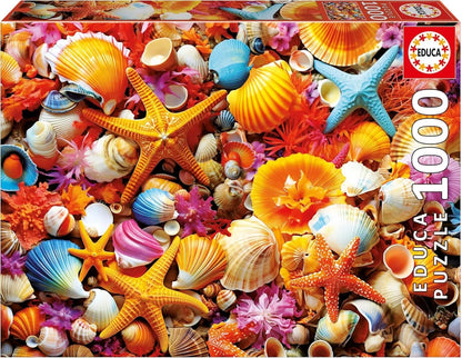 Shell Collage, 1000-Universalios dėlionės-Brain Games LT