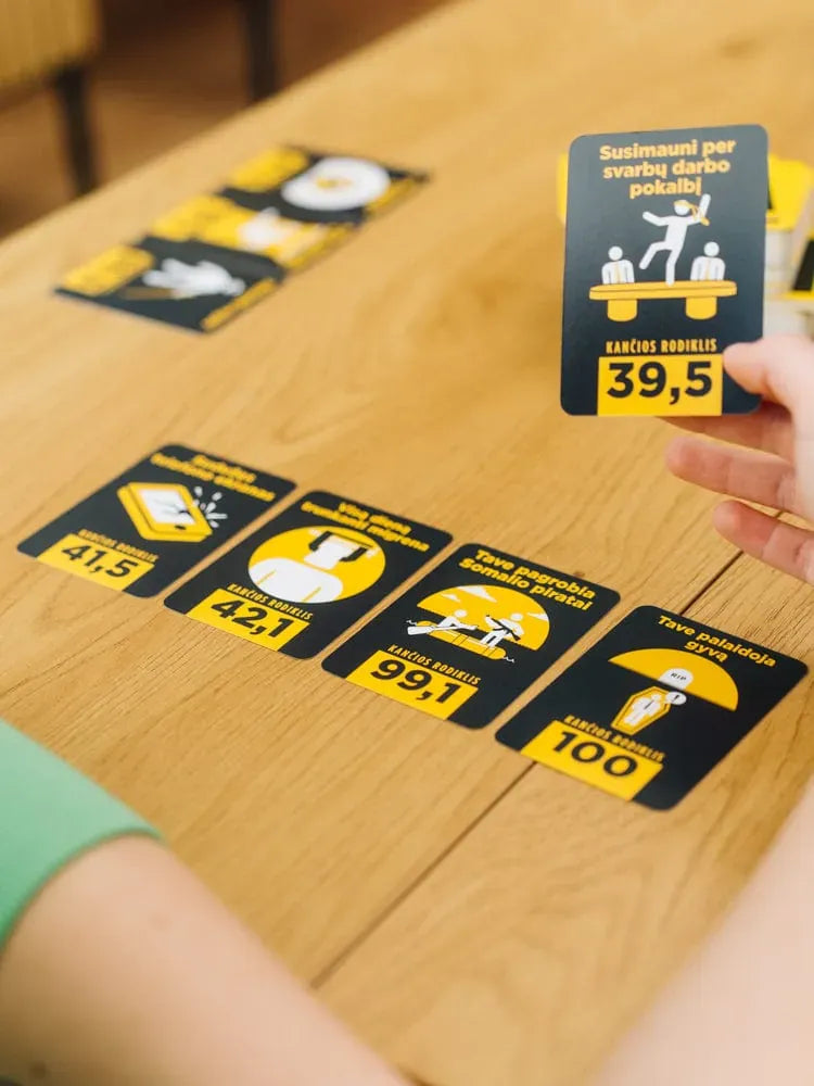 Brain Games LT Stalo žaidimai Shit Happens: leidimas visai šeimai