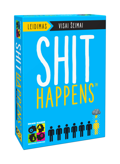 Shit Happens: leidimas visai šeimai-Stalo žaidimai-Brain Games LT