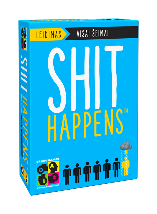 Shit Happens: leidimas visai šeimai-Stalo žaidimai-Brain Games LT