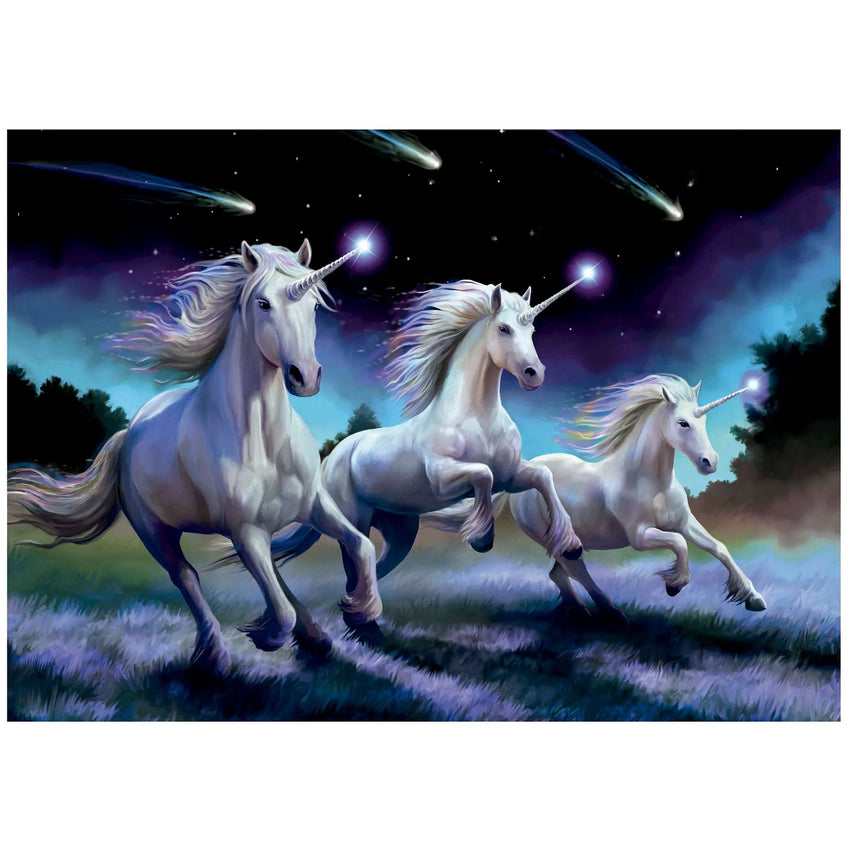 Shooting Stars, Anne Stokes, 1000-Universalios dėlionės-Brain Games LT
