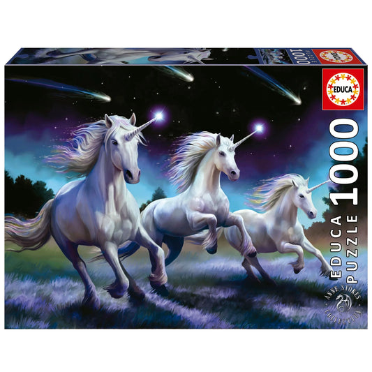 Shooting Stars, Anne Stokes, 1000-Universalios dėlionės-Brain Games LT
