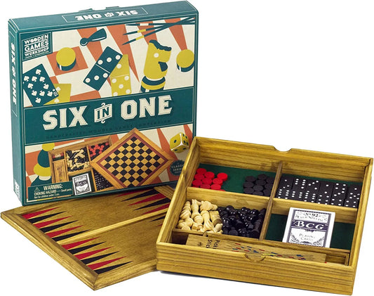 Six in One Game Compendium-Klasikiniai žaidimai-Brain Games LT