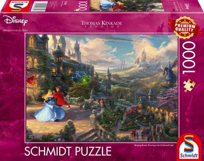 Sleeping Beauty Dancing in The Enchanted Light, 1000-Universalios dėlionės-Brain Games LT