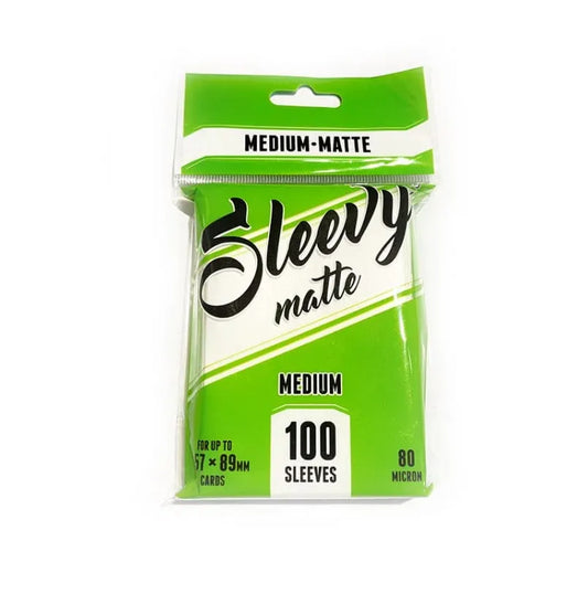Sleeve M MATTE (57 x 89 mm.) - 100 vnt.-Kita-Brain Games LT
