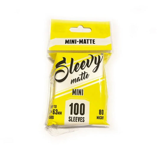 Sleeve MINI MATTE (41 x 63 mm) - 100 vnt.-Kita-Brain Games LT