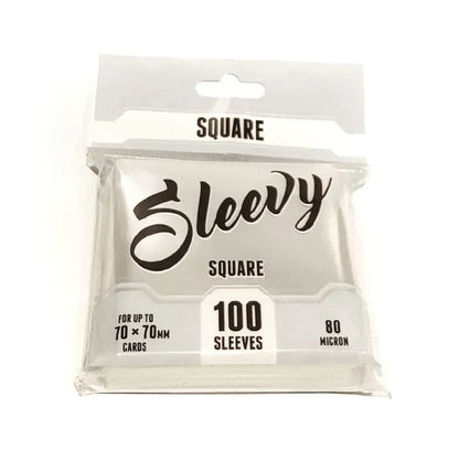 Sleevy SQUARE (70 x 70 mm) - 100 vnt.-Kita-Brain Games LT
