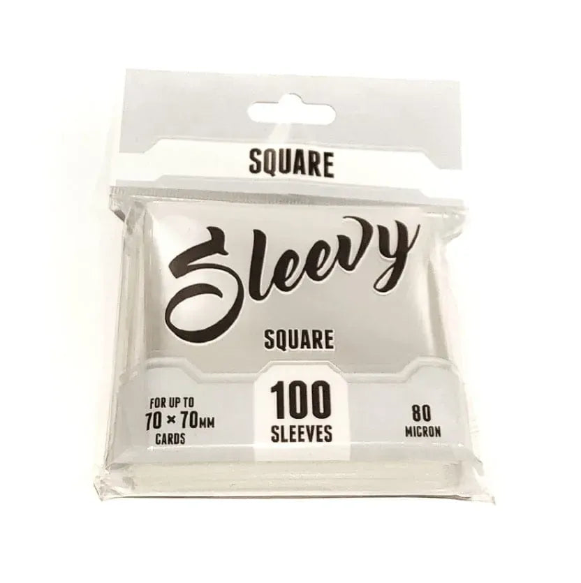 Sleevy SQUARE (70 x 70 mm) - 100 vnt.-Kita-Brain Games LT