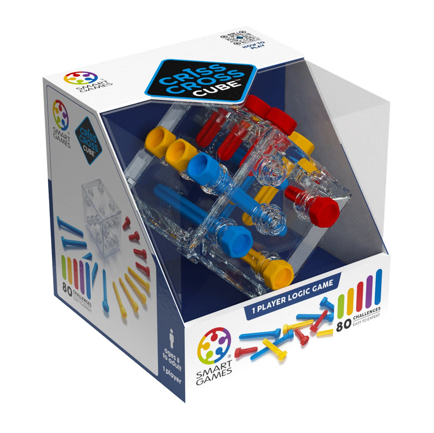 SmartGames Loginiai Žaidimai Criss Cross Cube