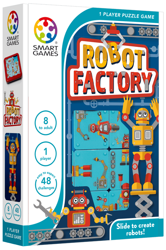 SmartGames Loginiai Žaidimai Robot Factory