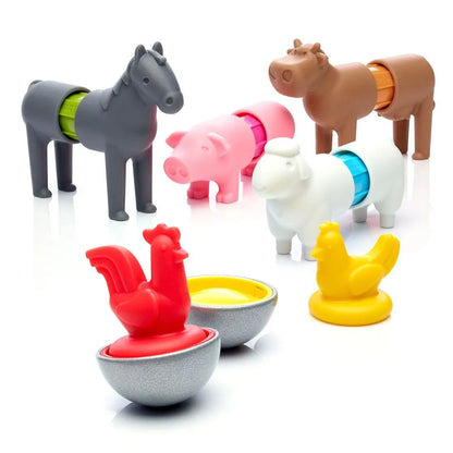 SMX 221 My First Farm Animals-Konstruktoriai-Brain Games LT