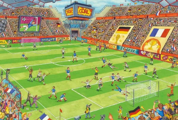 Soccer finals, 150-Vaikiškos dėlionės-Brain Games LT